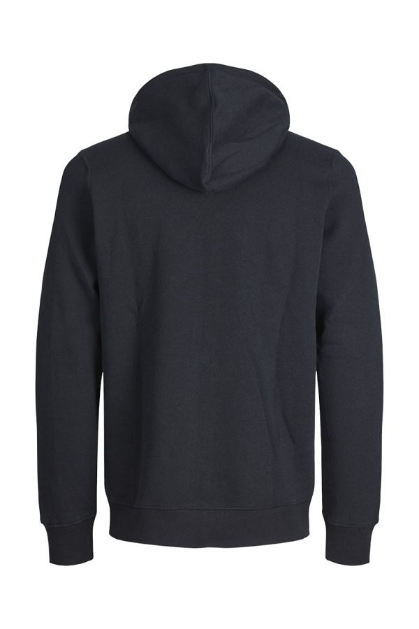 JJEBRADLEY SWEAT ZIP HOOD NOOS - ΜΑΥΡΟ