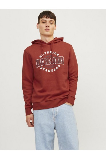 JJELOGO SWEAT HOOD 2 COL 24/25 NOOS - ΠΟΡΤΟΚΑΛΙ