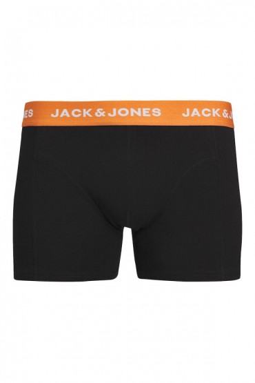 JACJONAS SOLID TRUNKS 3 PACK - ΜΑΥΡΟ