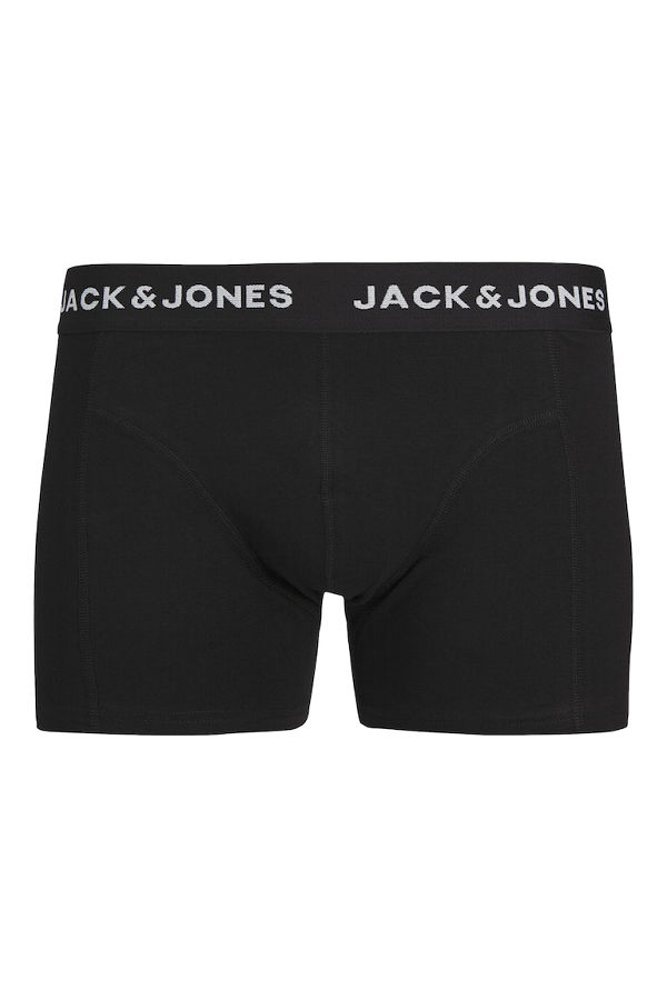 JACJONAS SOLID TRUNKS 3 PACK - ΜΑΥΡΟ