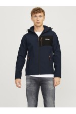 JJTAYLOR SOFTSHELL JACKET - ΜΠΛΕ