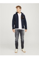 JJTAYLOR SOFTSHELL JACKET - ΜΠΛΕ