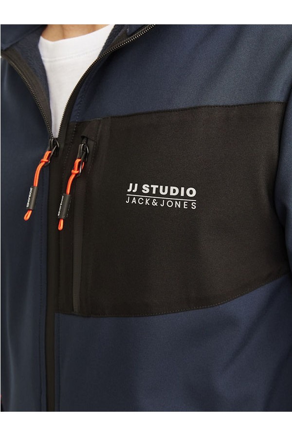 JJTAYLOR SOFTSHELL JACKET - ΜΠΛΕ