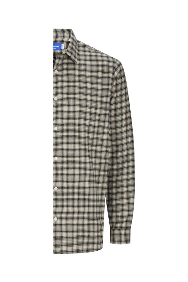 JORJOSHUA FLANNEL CHECK SHIRT LS - ΜΠΕΖ