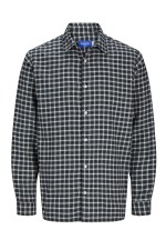 JORJOSHUA FLANNEL CHECK SHIRT LS - ΧΑΚΙ