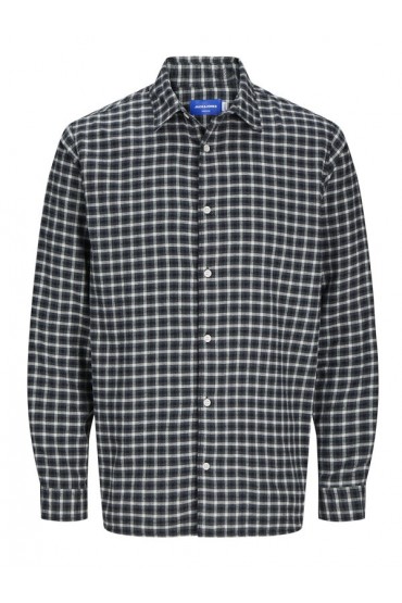JORJOSHUA FLANNEL CHECK SHIRT LS - ΧΑΚΙ