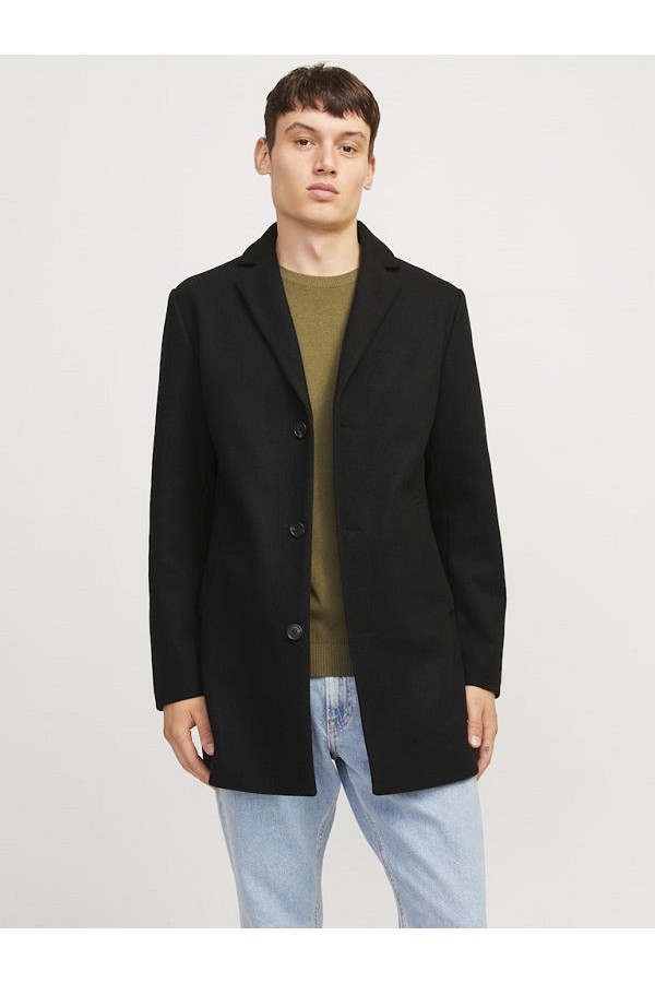 JREBMAZE COAT - ΜΑΥΡΟ