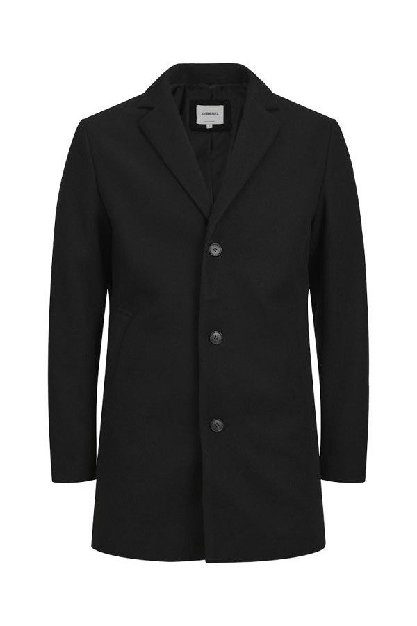 JREBMAZE COAT - ΜΑΥΡΟ
