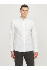 JREBOSCAR SHIRT LS NOOS - ΛΕΥΚΟ