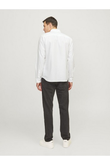 JREBOSCAR SHIRT LS NOOS - ΛΕΥΚΟ