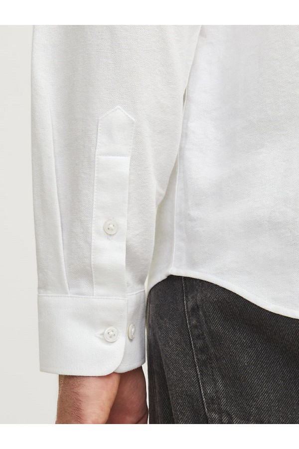 JREBOSCAR SHIRT LS NOOS - ΛΕΥΚΟ