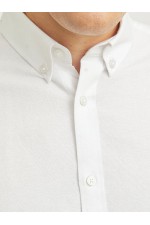 JREBOSCAR SHIRT LS NOOS - ΛΕΥΚΟ
