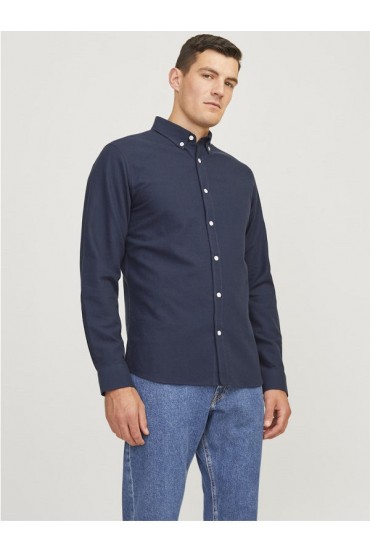 JREBOSCAR SHIRT LS NOOS - ΜΠΛΕ