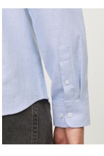 JREBOSCAR SHIRT LS NOOS - ΜΠΛΕ ΑΝΟΙΧΤΟ