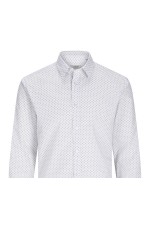 JREBGAVIN PRINT SHIRT LS - ΛΕΥΚΟ