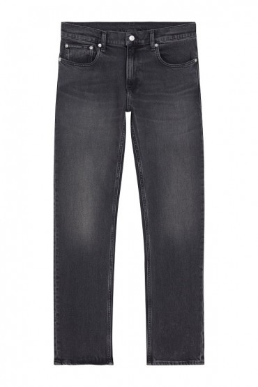 CALVIN KLEIN SLIM STRAIGHT - ΜΑΥΡΟ