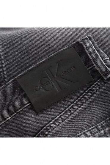 CALVIN KLEIN SLIM STRAIGHT - ΜΑΥΡΟ