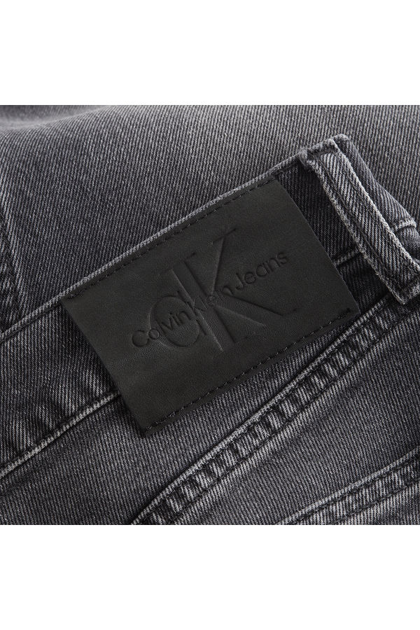 CALVIN KLEIN SLIM STRAIGHT - ΜΑΥΡΟ