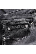 CALVIN KLEIN SLIM STRAIGHT - ΜΑΥΡΟ
