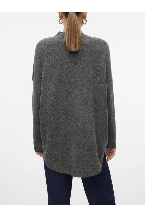 VMPLAZA LS HIGHNCK LONG PULLOVER GA NOOS - ΓΚΡΙ