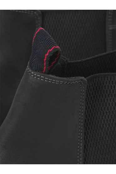 JFWLEYTON LEATHER SN - ΜΑΥΡΟ