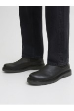 JFWLEYTON LEATHER SN - ΜΑΥΡΟ