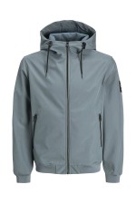 JJEBASIC SOFTSHELL HOOD NOOS - ΓΚΡΙ