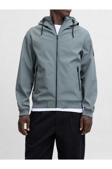 JJEBASIC SOFTSHELL HOOD NOOS - ΓΚΡΙ