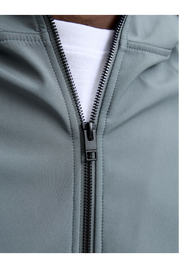 JJEBASIC SOFTSHELL HOOD NOOS - ΓΚΡΙ