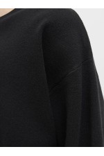 JPRBLABRADFORT KNIT CREW NECK - ΜΑΥΡΟ