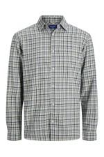 JORJOSHUA FLANNEL CHECK SHIRT LS - ΠΡΑΣΙΝΟ