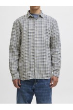 JORJOSHUA FLANNEL CHECK SHIRT LS - ΠΡΑΣΙΝΟ
