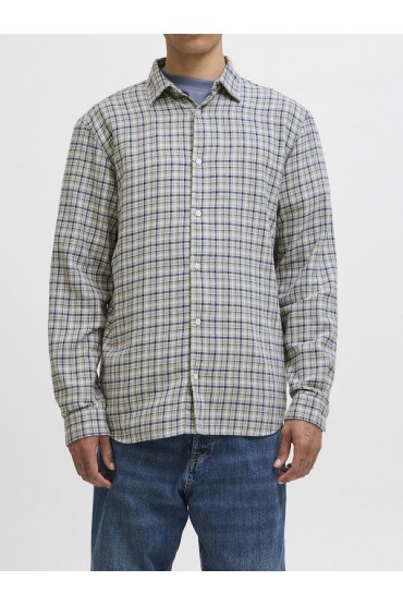 JORJOSHUA FLANNEL CHECK SHIRT LS - ΠΡΑΣΙΝΟ