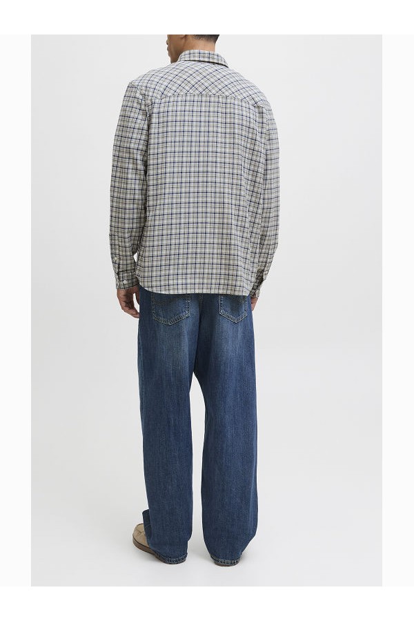 JORJOSHUA FLANNEL CHECK SHIRT LS - ΠΡΑΣΙΝΟ