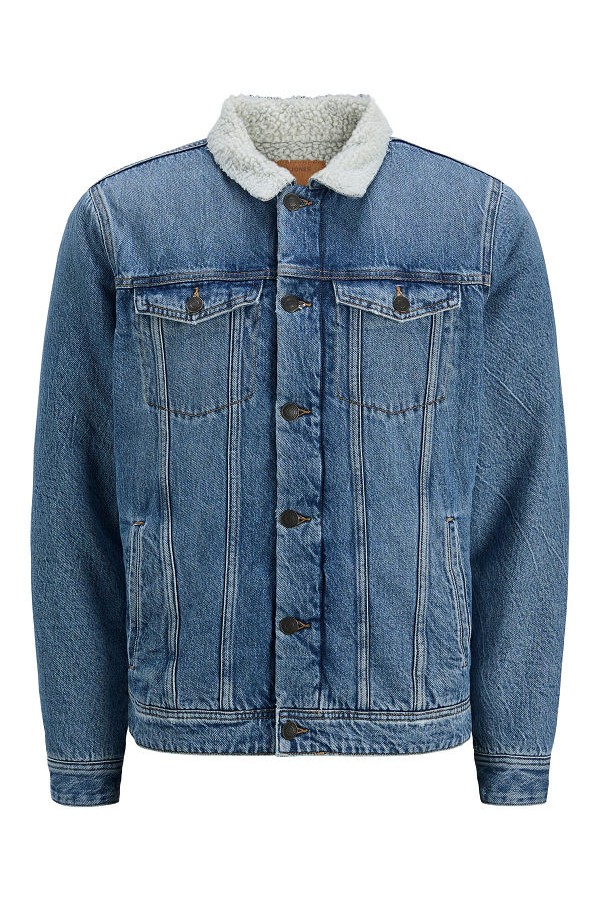 JJIJEAN JJJACKET W SHERPA SQ 024 - ΜΠΛΕ