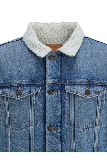 JJIJEAN JJJACKET W SHERPA SQ 024 - ΜΠΛΕ