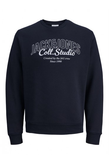 JJMAKOTO SWEAT CREW NECK - ΜΠΛΕ