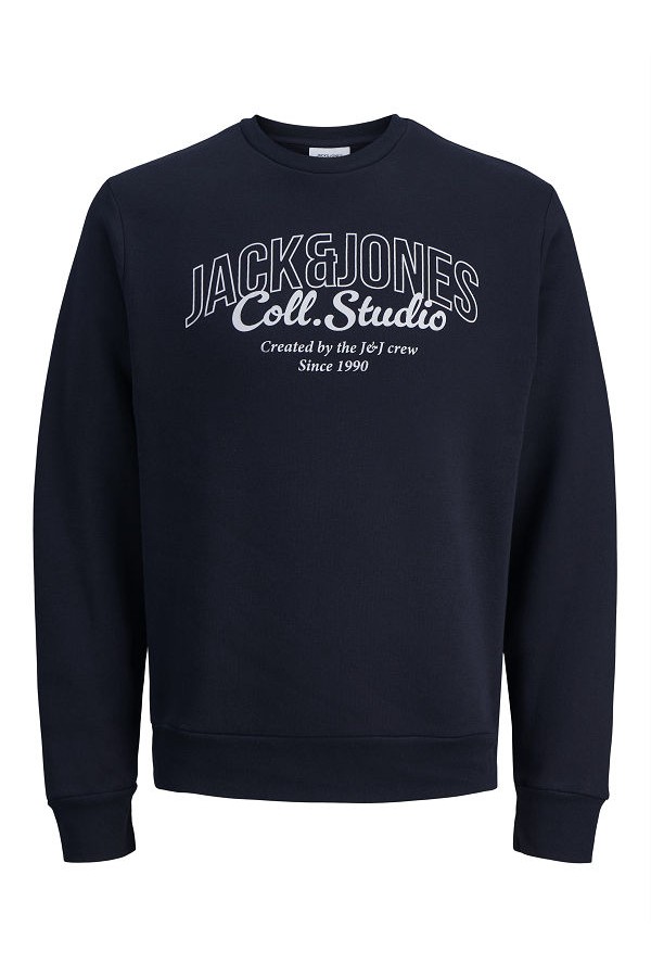 JJMAKOTO SWEAT CREW NECK - ΜΠΛΕ