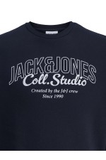 JJMAKOTO SWEAT CREW NECK - ΜΠΛΕ