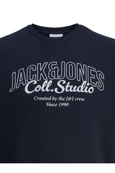 JJMAKOTO SWEAT CREW NECK - ΜΠΛΕ
