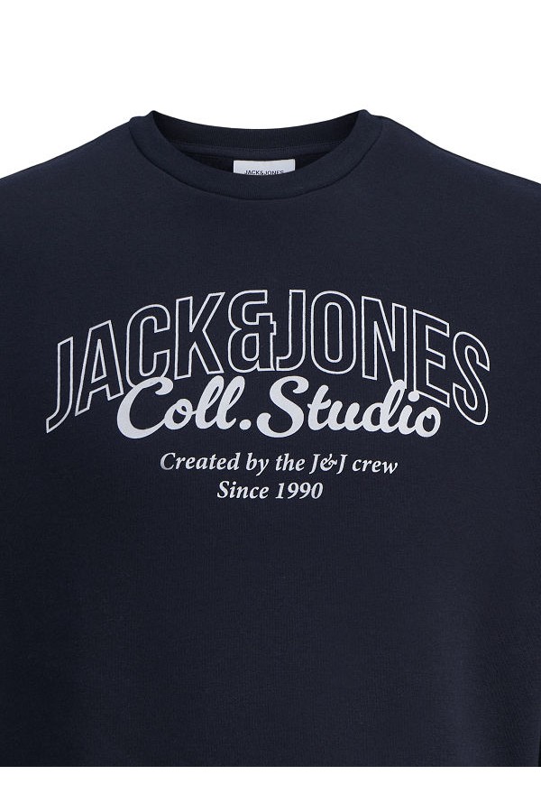 JJMAKOTO SWEAT CREW NECK - ΜΠΛΕ