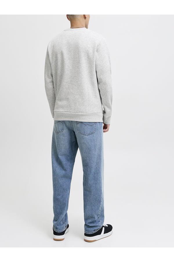 JJMAKOTO SWEAT CREW NECK - ΓΚΡΙ
