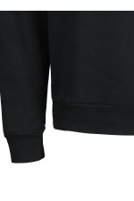 JJMAKOTO SWEAT CREW NECK - ΜΑΥΡΟ