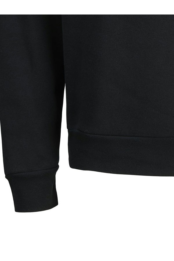 JJMAKOTO SWEAT CREW NECK - ΜΑΥΡΟ