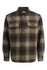 JJCARTER CHECK OVERSHIRT LS - ΜΠΕΖ