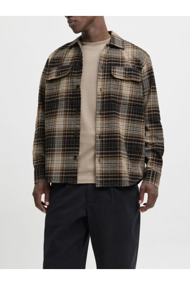 JJCARTER CHECK OVERSHIRT LS - ΜΠΕΖ