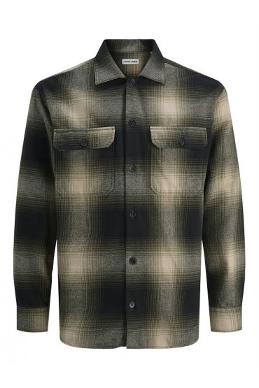 JJCARTER CHECK OVERSHIRT LS - ΧΑΚΙ
