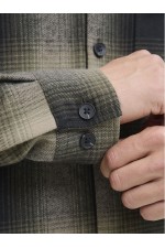 JJCARTER CHECK OVERSHIRT LS - ΧΑΚΙ