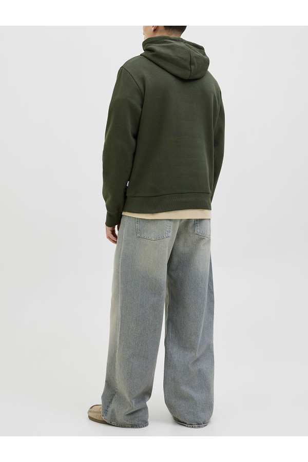 JJΕLOGO SWEAT HOOD 2 COL 25/26 - ΠΡΑΣΙΝΟ