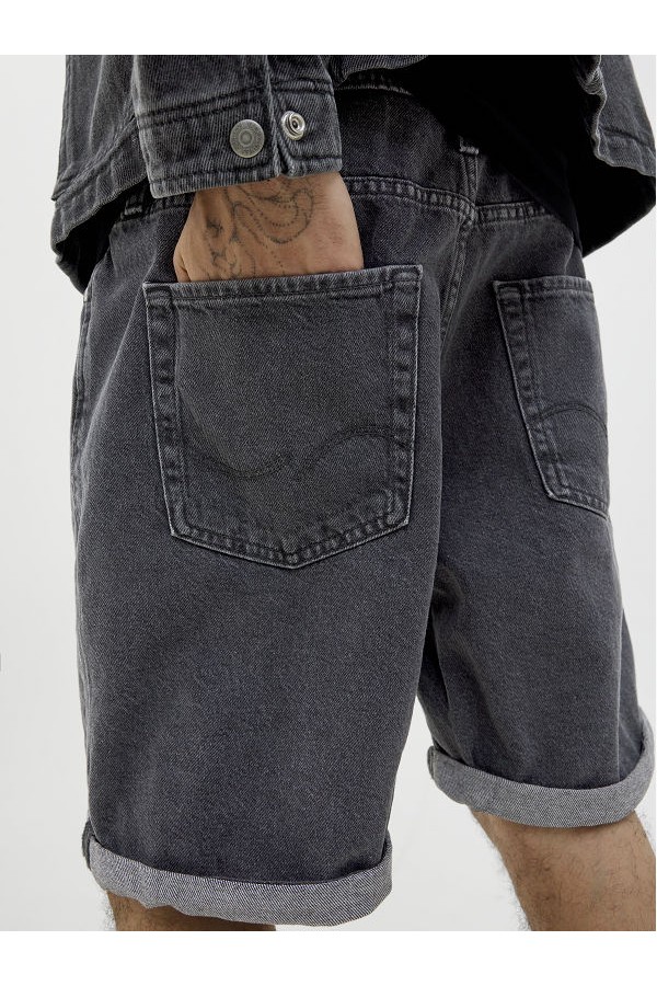 JJIRICK JJORIGINAL SHORTS SQ 730 - ΜΑΥΡΟ